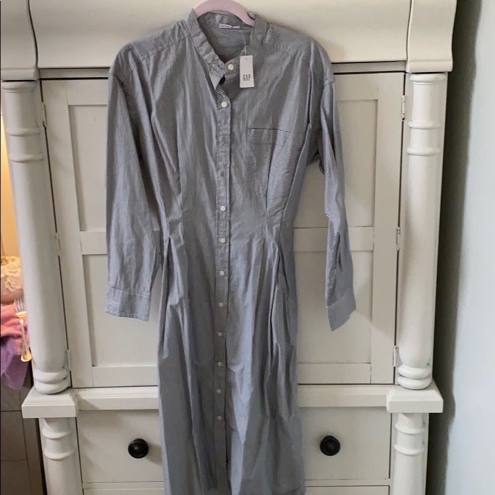 Button up dress